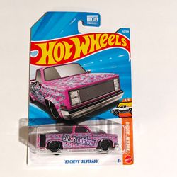 Hot Wheels '83 Chevy Silverado Truck 🇺🇸