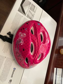 Kids Minnie Mouse bike helmet