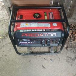 Predator 6500 Generator Starts Up Then Shuts Down Doors Not Produce Any Electric Parts Only 