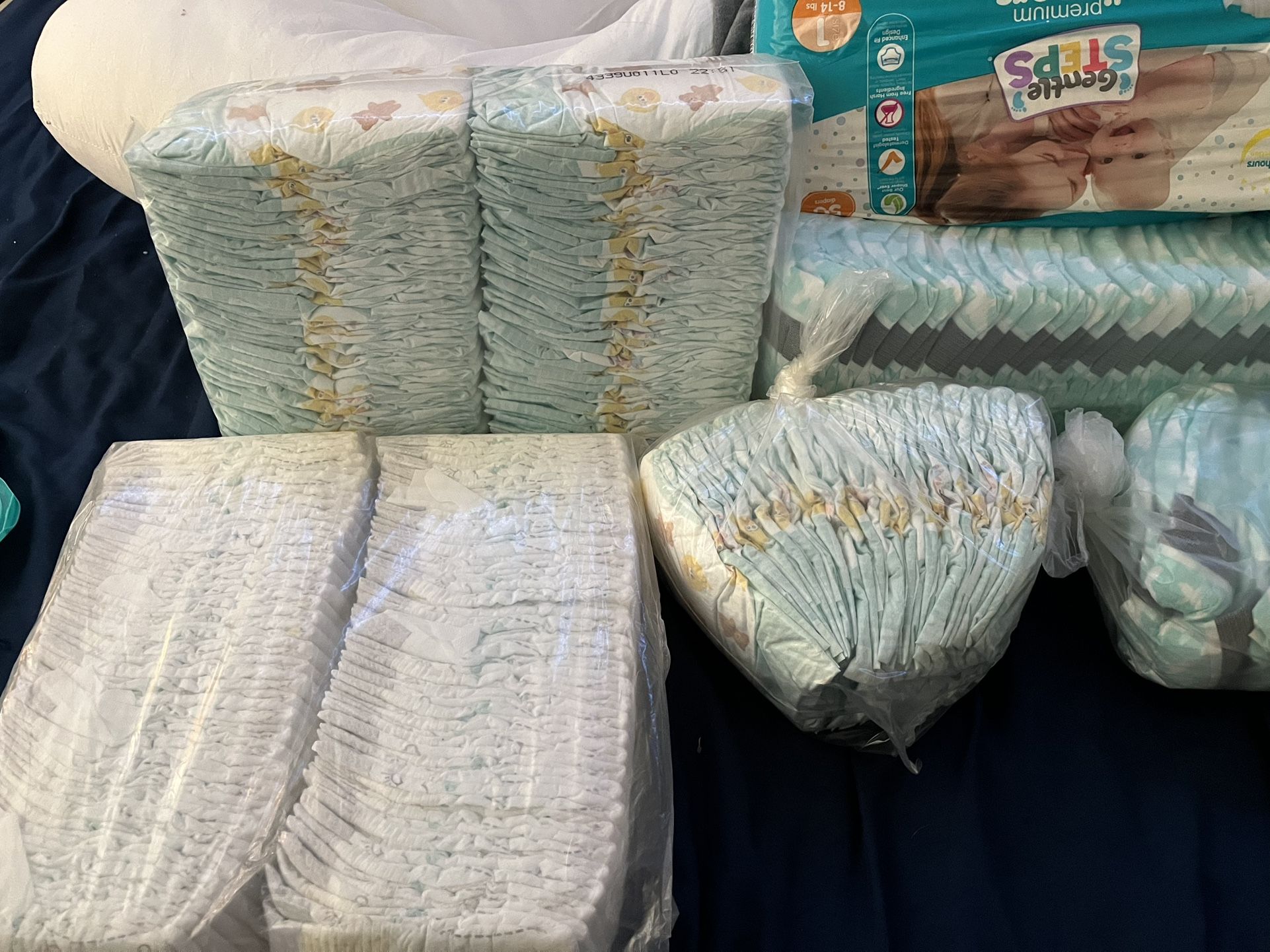 Newborn Size One And Two Pampers