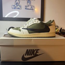 Travis Scott Jordan Reverse Olive Size 10
