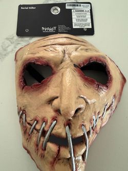 Spirit Halloween Serial Killer Latex Mask