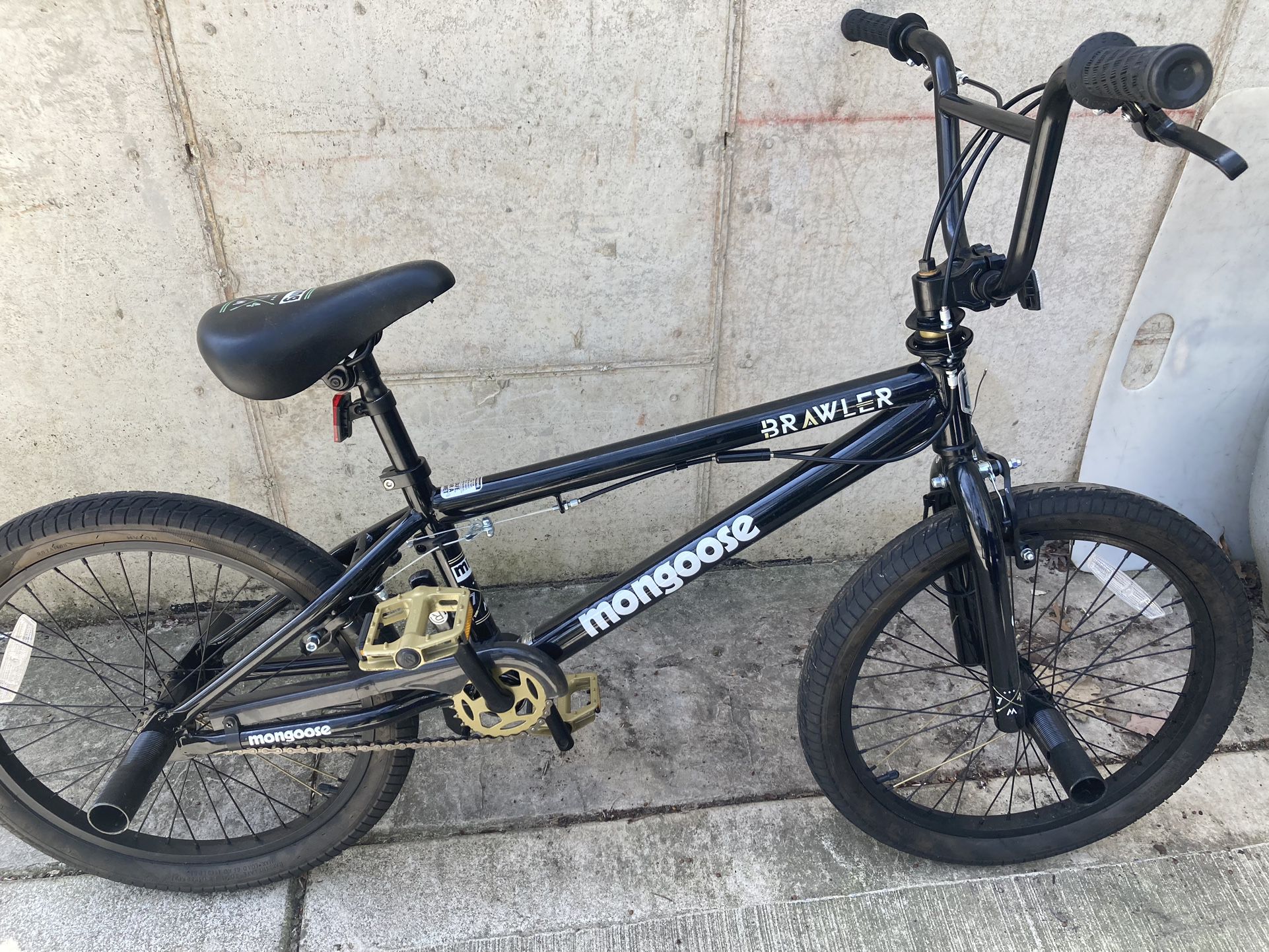 Mongoose BRAWLER Boys Freestyle BMX Bike 20’ Wheels