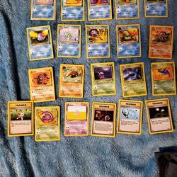 Pokemon vintage non holos