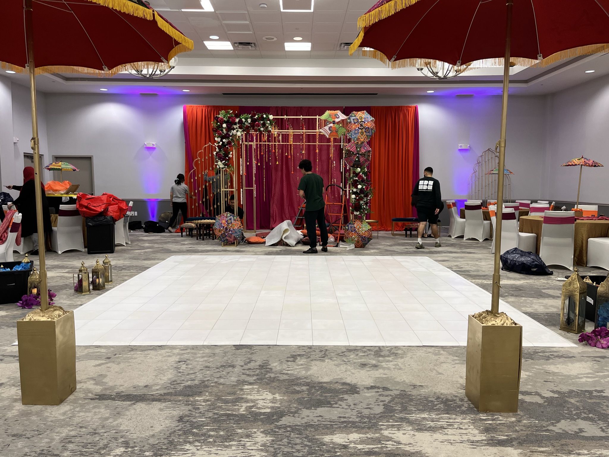 For Sale- White Dance Floor