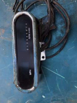 Harley Davison electric gauge Decota