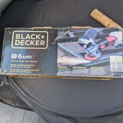 Black + Decker Angel Grinder