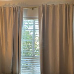 Blackout Curtains Linen Like 