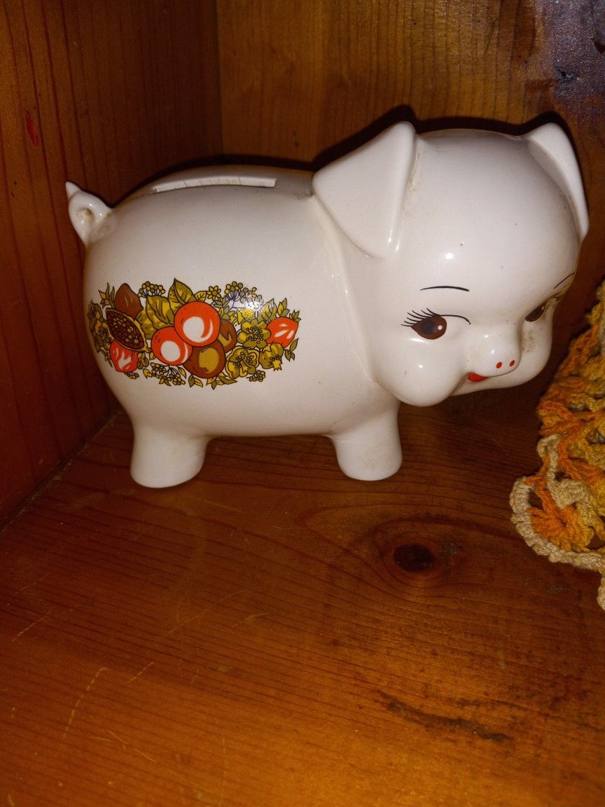 Corningware Spice Of Life Piggy Bank