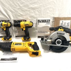 Brand New Dewalt 20V Mixed Power Tools. 4 Total Tools. Tools