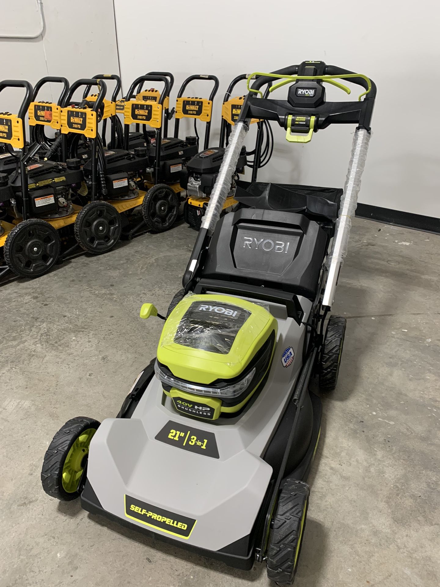 Ryobi Battery Lawn Mower 40V