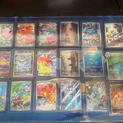 Pokemon Cards, SIR and IR collection