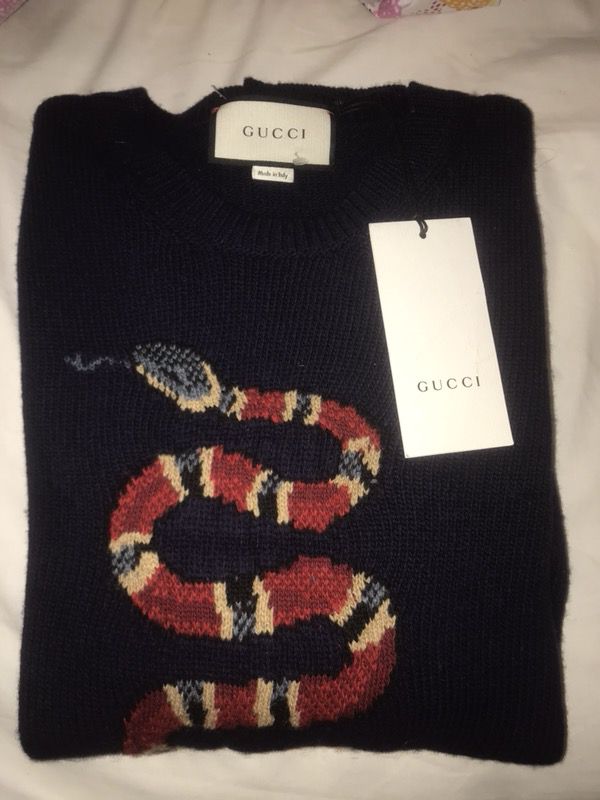 Gucci snake sweater