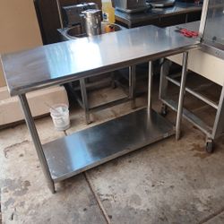 Mesa De Aluminio Nfs 4 Pies