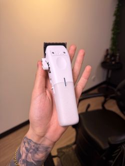 TPOB White Cordless Hair Clipper