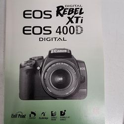 Digital Camera EOS Rebel XT 400 With Sony Lens 