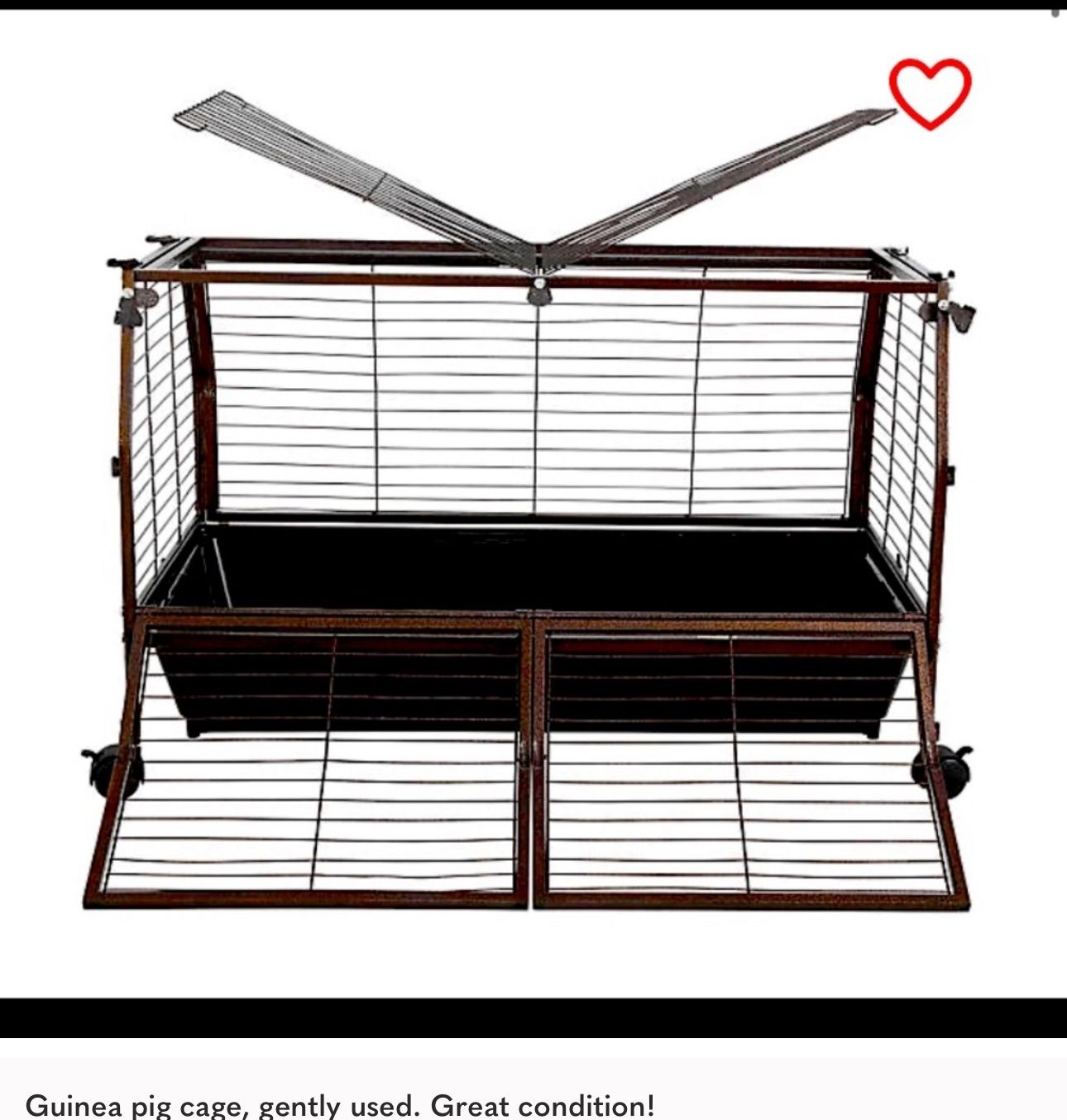 Rabbit And Guinea Pig Cage