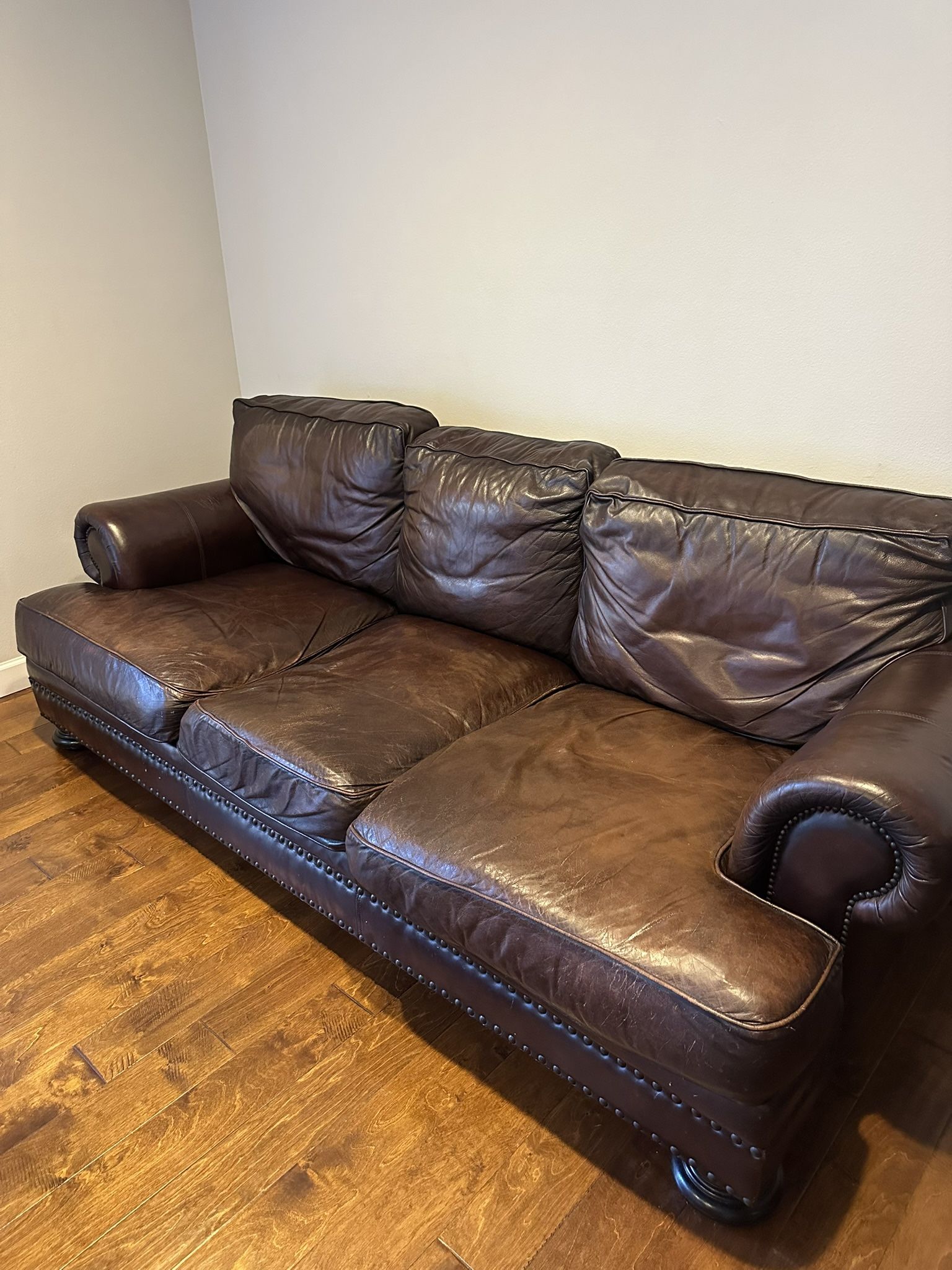 FREE Bernhardt Leather Couch