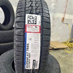 New Tires 235/75R15 Falken Wildpeak A/T Trail For Sale, FINANCE AVAILABLE