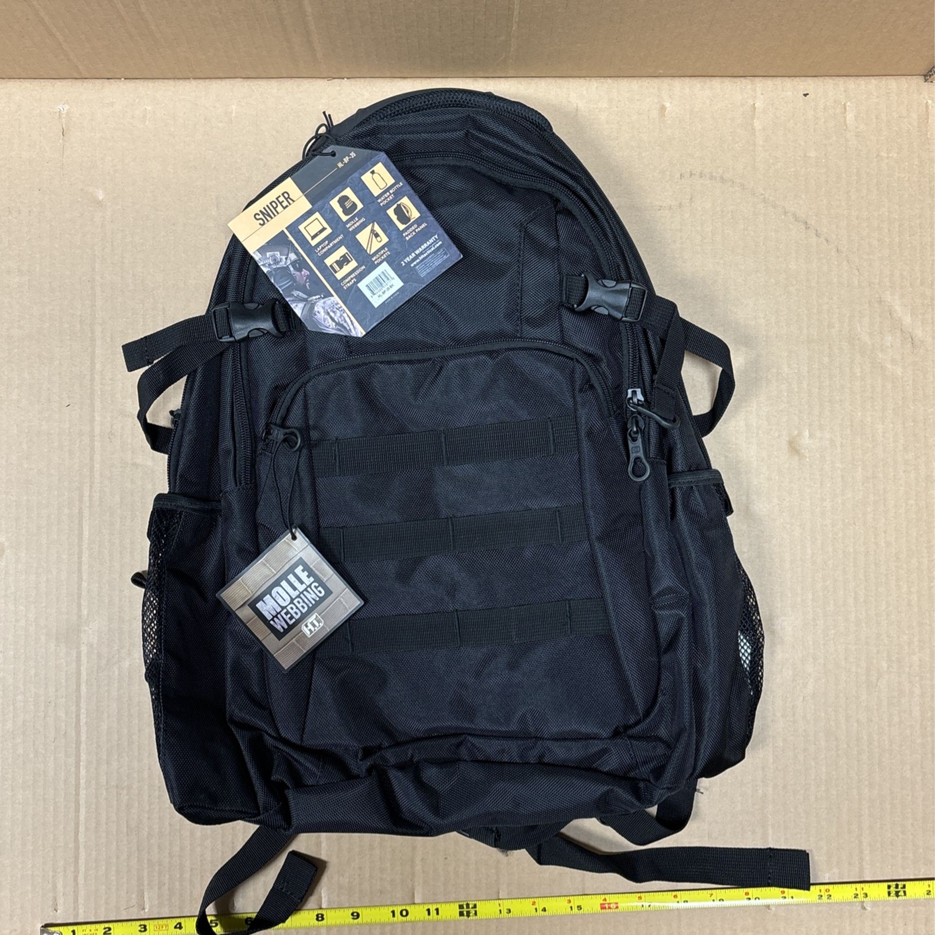 New Tactical Backpack Laptop Bag Hiking Camping