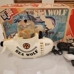 1975 GI Joe Sea Wolf with original box