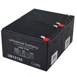 12 Ah 24 Volt UB12120 AGM Battery Pack