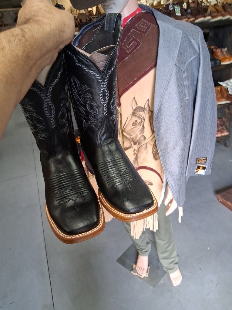 Botas De Piel De México Cómodas Rodeo