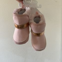 Baby Girl Boots 3-6 Months
