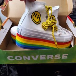 Converse Pride x Miley Cyrus Chuck Taylor All Star High Top Brand New!