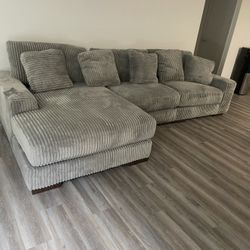Large Gray Sectional 