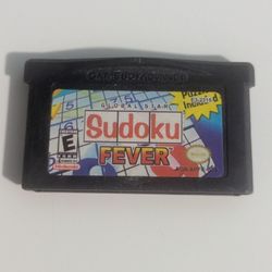 Gameboy advance sudoku fever game 