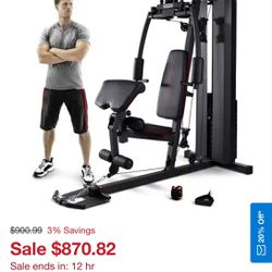 200lb Marcy Stack Home Gym