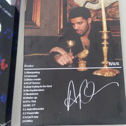 Drake Album Poster