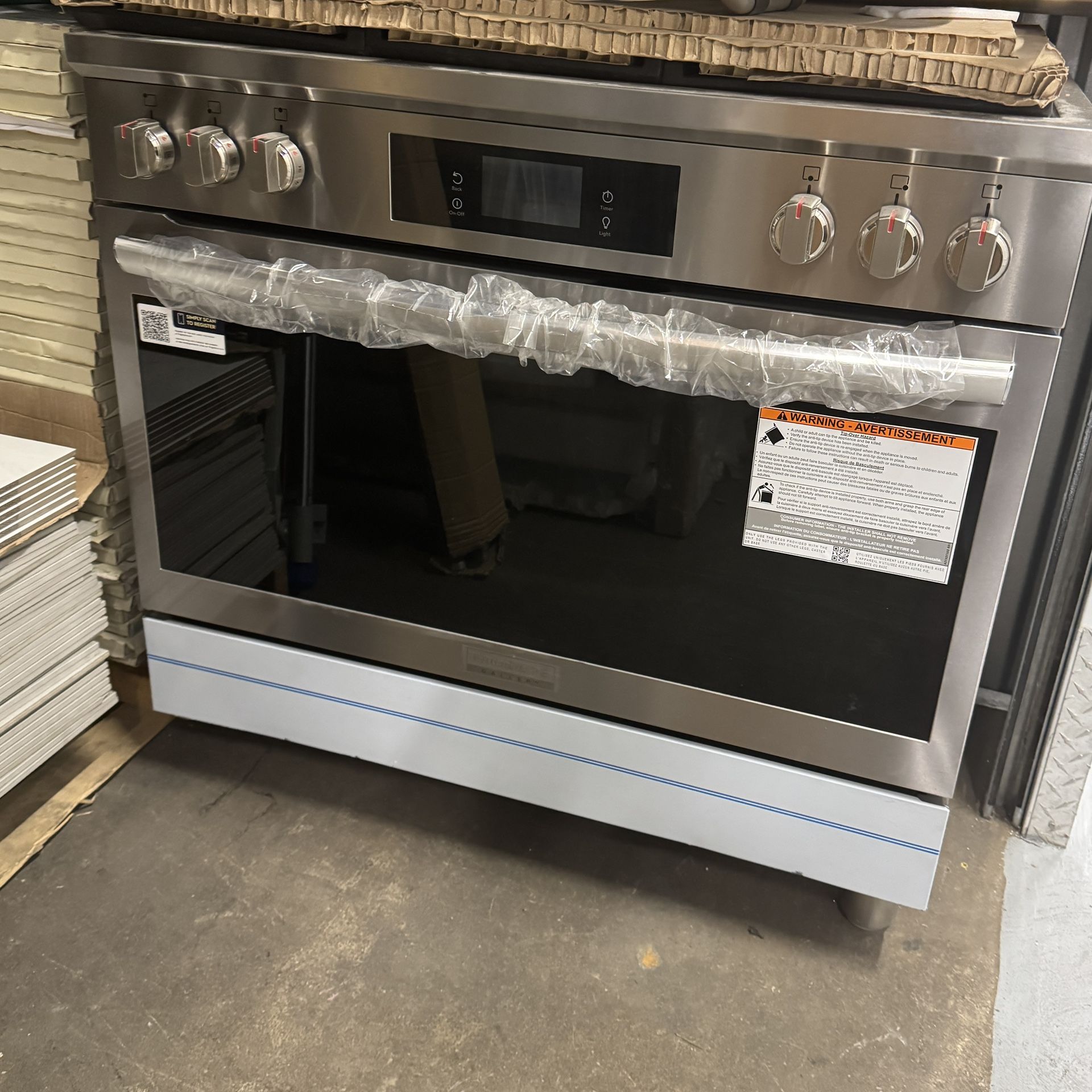 Oven Stove 6 burner 36-in standard GOOD DEAL!