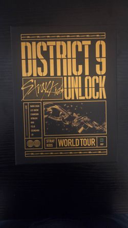 Stray Kids District 9 Unlock 2 disk DVD set