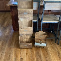 Wood Shelve Set 