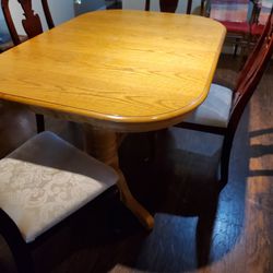 Kitchen Table with 7 Chairs (3 And 4)
