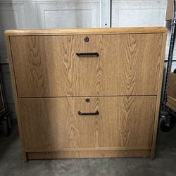 Heavy Duty Wooden Office/Home Cabinet With Key Lock
