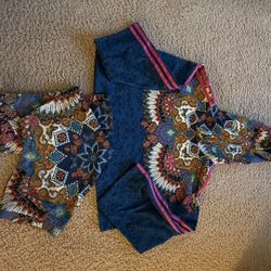 Adidas Boho Print Two-Piece Set – Hoodie + Shorts