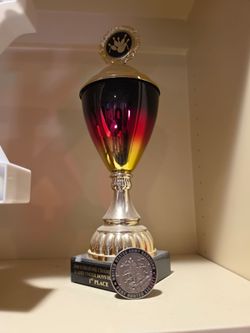 2008 Eurozone Championship Bowling 1st Place Trophy Handicap