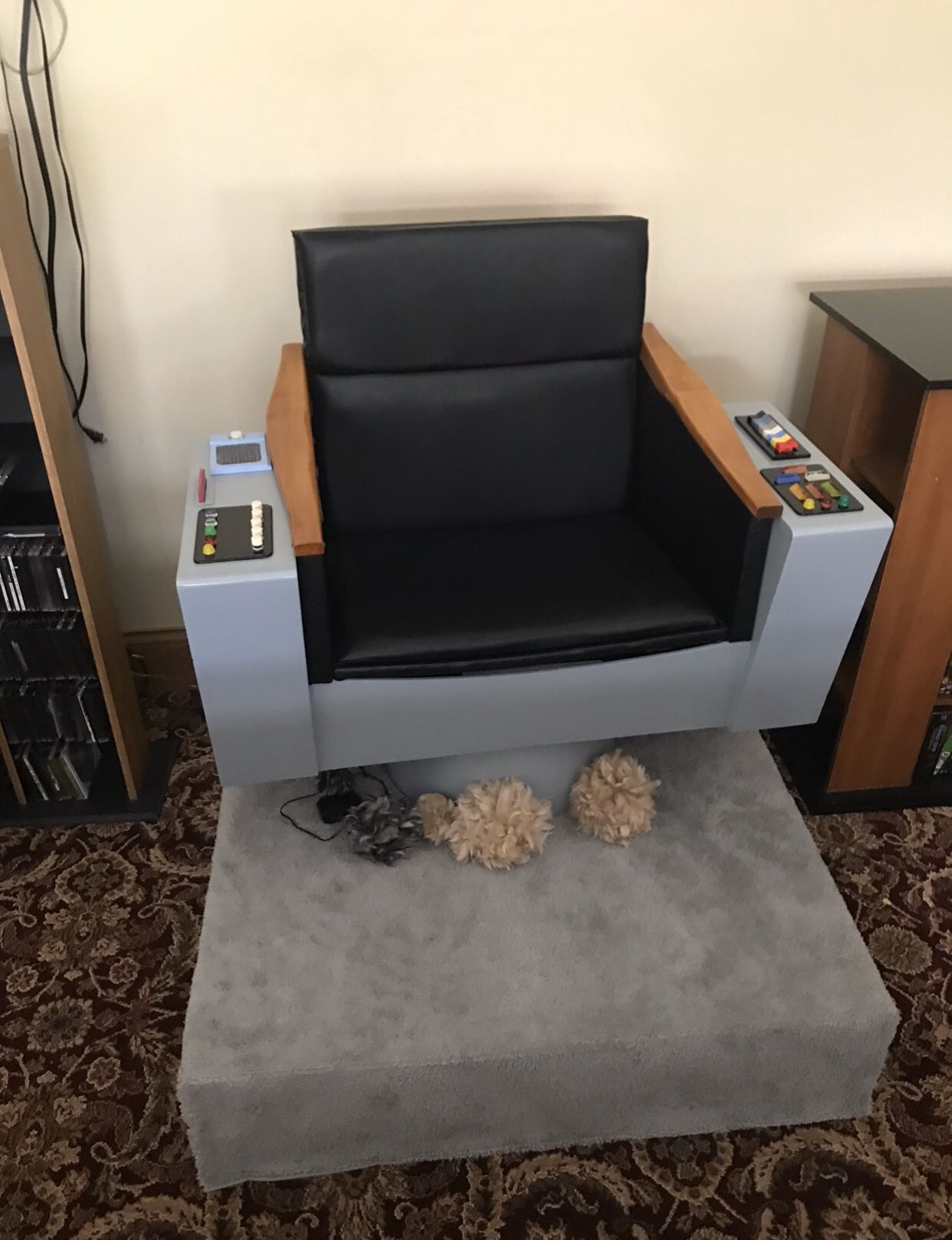 Star Trek Captain Kirks Command Lights up full size replica