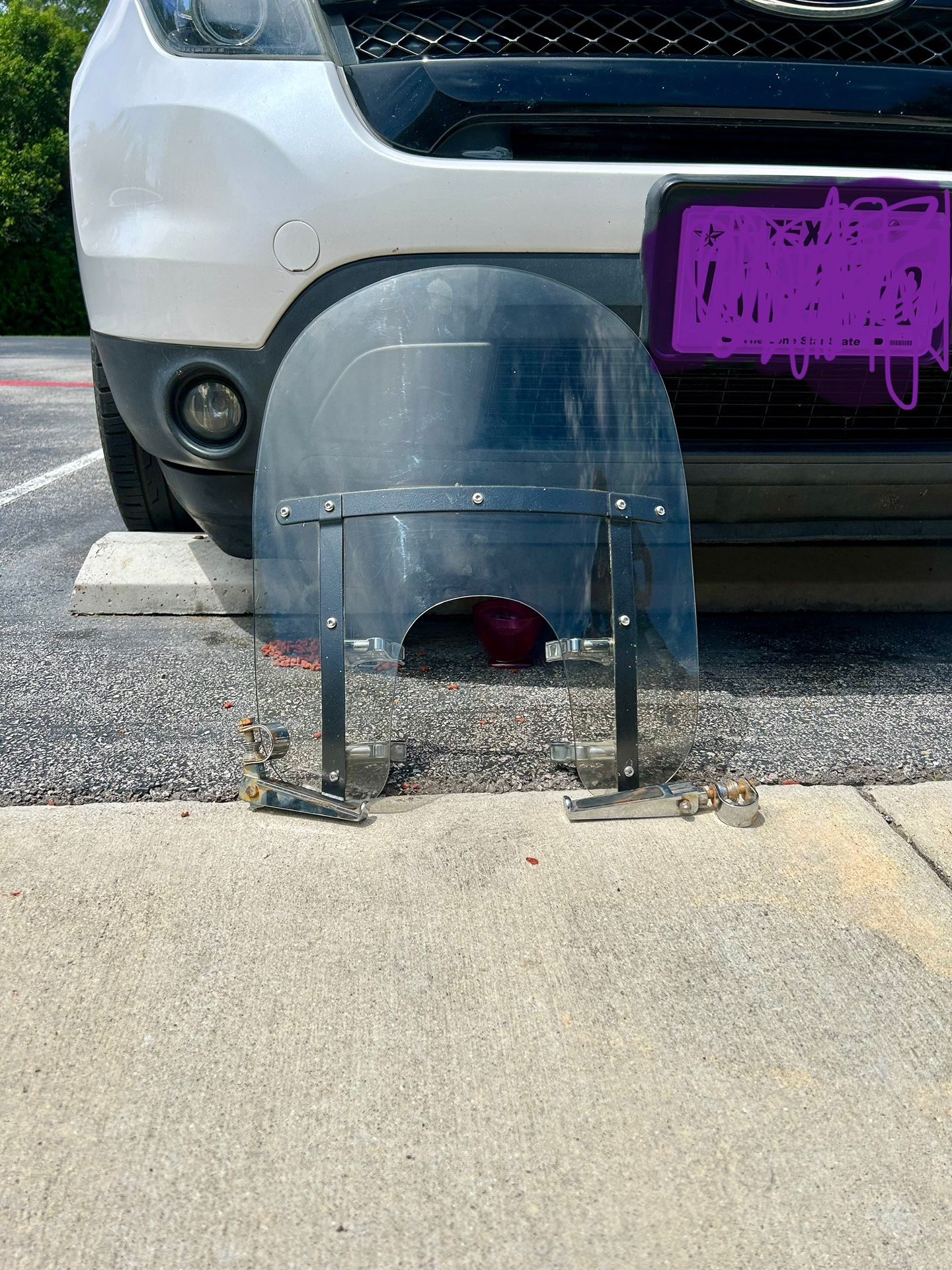 Harley Davidson Motorcycle Windshield