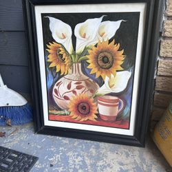 Sunflower Painting