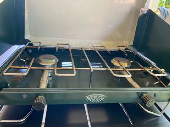 Camping propane 2 burner stove