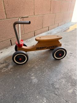 Vintage Radio Flyer Wooden Scooter