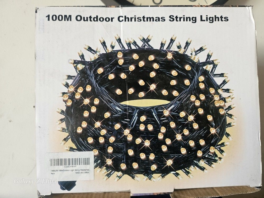 100M Outdoor Christmas String Lights With Remote