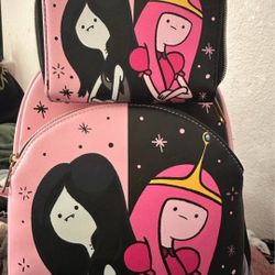 Loungefly Adventure Time Mini Backpack 