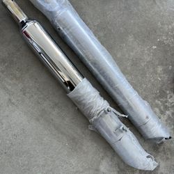 Harley Davidson Chrome Mufflers 