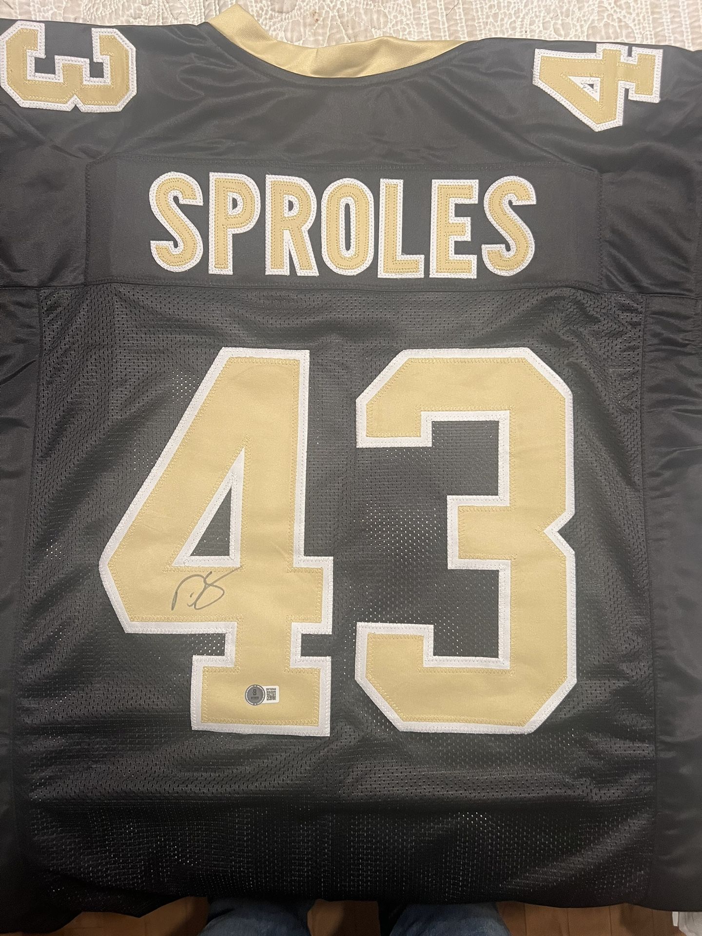 Custom Autographed Jersey