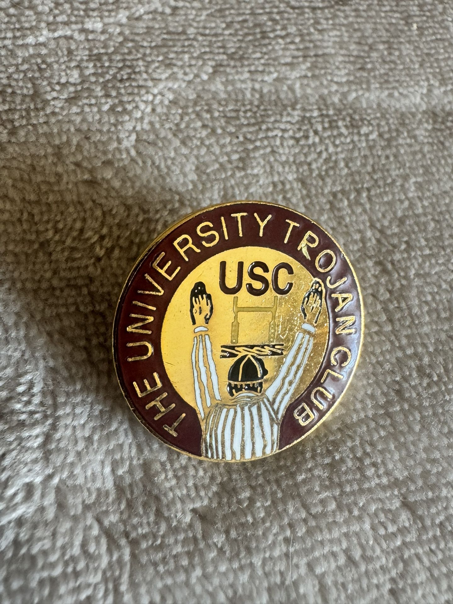 USC Football Club Lapel Pin